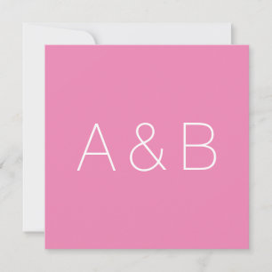 Anpassen, personalisieren Alphabet Anfangsbuchstab Dankeskarte