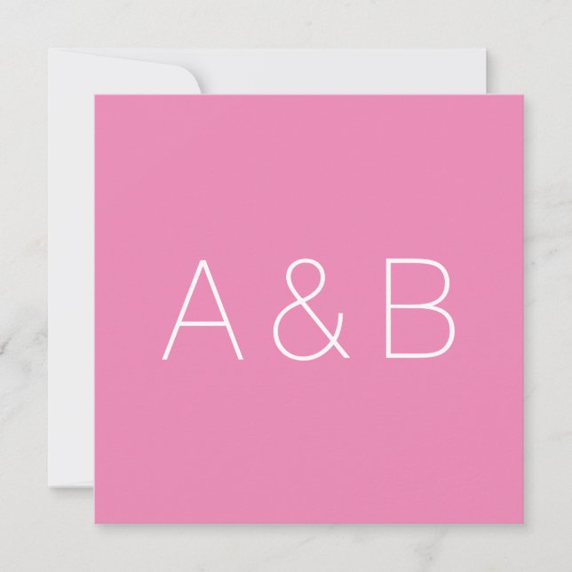 Anpassen, personalisieren des Alphabets als Anfang Dankeskarte (Vorderseite)