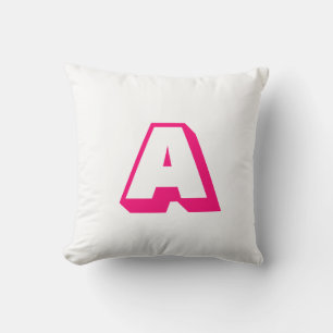 Anpassen, personalisieren des Alphabets als Anfang Kissen