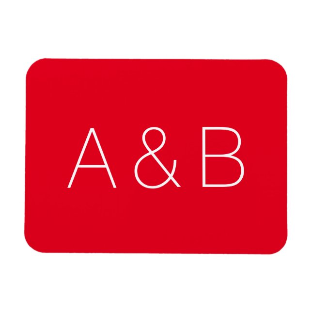 Anpassen, personalisieren des Alphabets als Anfang Magnet (Horizontal)