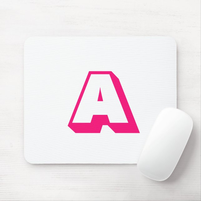 Anpassen, personalisieren des Alphabets als Anfang Mousepad (Mit Mouse)