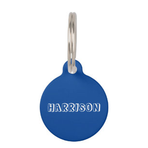 Anpassen, Personalisieren des Blauen Hundes Name,  Haustiermarke