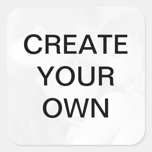 Anpassen Quadratischer Aufkleber (Vorderseite)