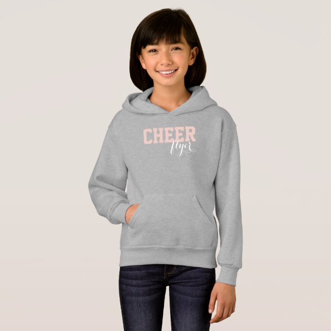 Anpassen Sie Ihr Cheerleading Flyer Sweatshirt (Vorne ganz)