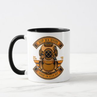 Anpassen Tiefsee-Taucher-Tauchhelm-Ausrüstung Spor Tasse
