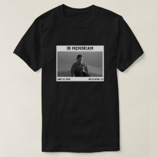 Anpassen von Bildern im Memoriam-T - Shirt