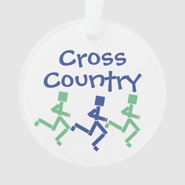 Anpassen von Cross Country, der nach hinten und vo Ornament (Vorderseite)