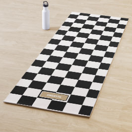 Anpassen von Farben und Anpassen überprüfter Daten Yogamatte