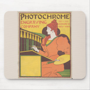 Anpassen von Fotochrome Company - Vintage Poster Mousepad