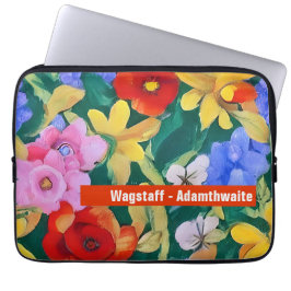 Anpassen von Frida Kahlo Design Laptop Sleeve