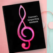Anpassen von Hot-Pink-Musikdesign durch klammernde