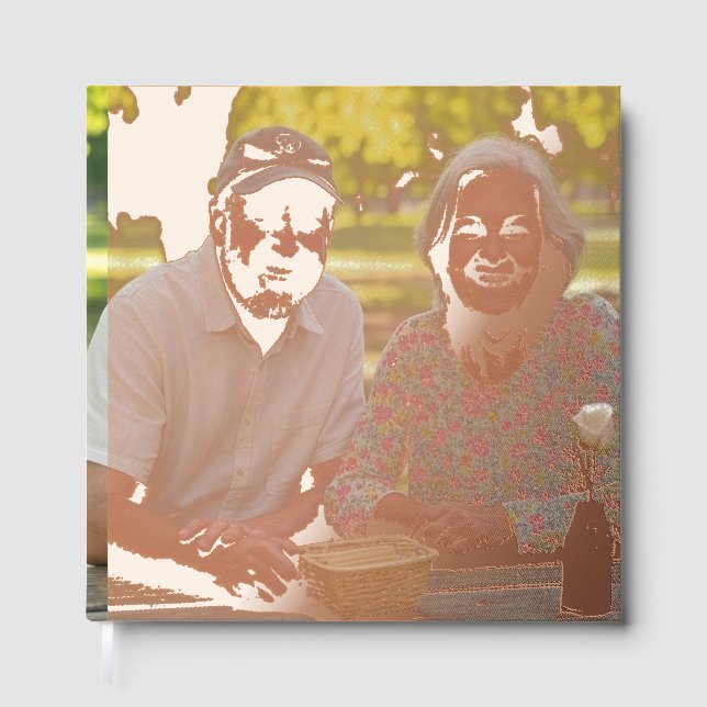 Anpassen von neuem Foto hinzufügen Gästebuch (Vorderseite)