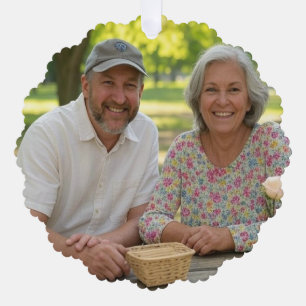 Anpassen von neuem Foto hinzufügen Ornament Karte