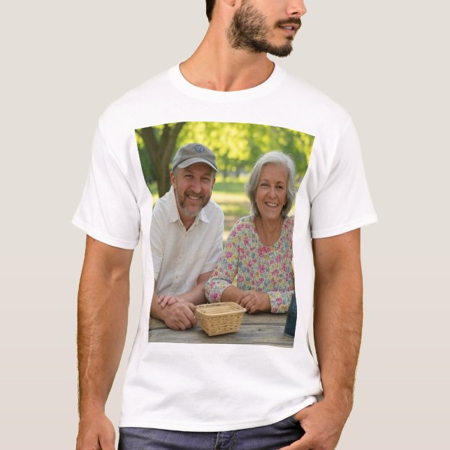Anpassen von neuem Foto hinzufügen T-Shirt (Vorderseite)