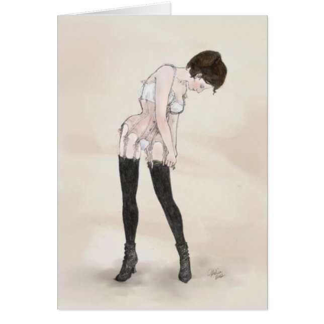 Anpassen von Strümpfen (Vorne)