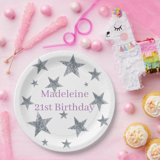 Anpassen von Tellern und Bowls - Gleitschienen Pappteller (Party)