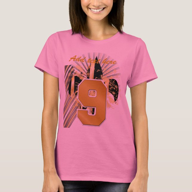 Anpassen von Text, Lilie T-Shirt (Vorderseite)