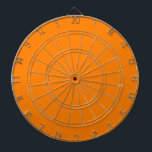 Anpasster Orange Color Designer Dartscheibe<br><div class="desc">Anpasster Orange Color Designer</div>