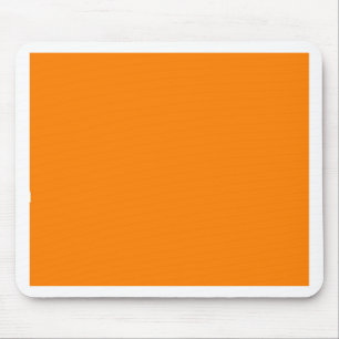 Anpasster Orange Color Designer Mousepad
