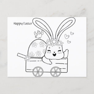 Anpassung der Osterkarte Postkarte
