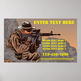 Anpassung der taktischen Schulungsschule für Feuer Poster