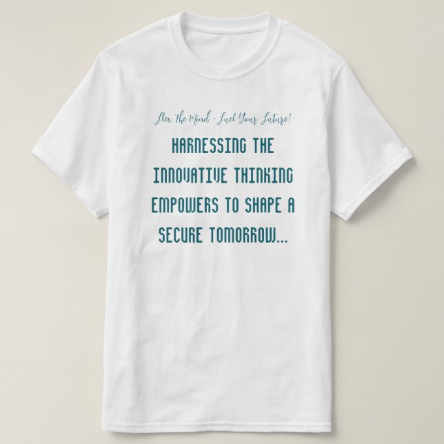 Anpassung und Reaktion an den sich verändernden Hi T-Shirt (Design vorne)