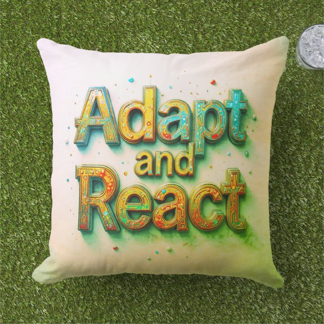 Anpassung und Reaktion im Freien Kissen (Gras)