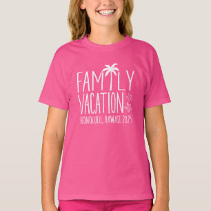 Anpassungsgruppe für Familienurlaub T-Shirt