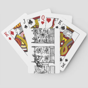 Anpflanzung in Hochbeeten, aus 'The Gardener's Lab Spielkarten