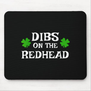 Anrecht auf die Rothaarige Lustiger St. Patrick's Mousepad