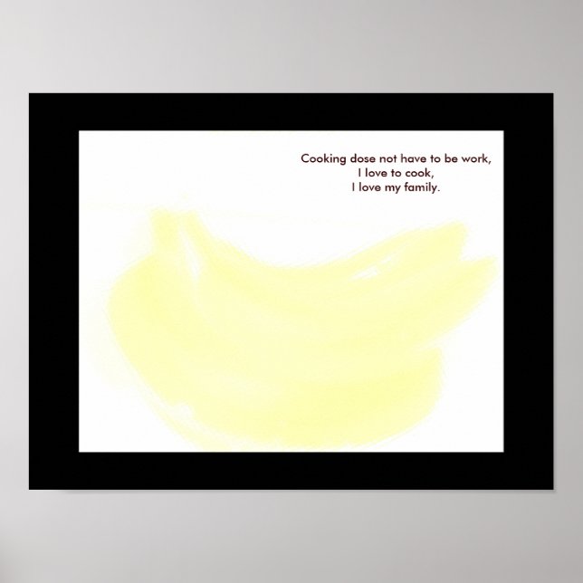 Anreiz für das Küchenplakat Poster (Vorne)