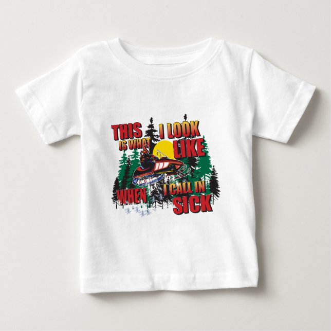 ANRUF BABY T-SHIRT (Vorderseite)