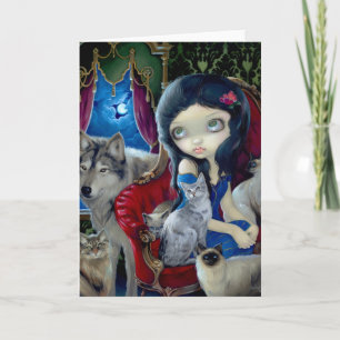 "Anruf der Nacht" Gruß-Karte Karte