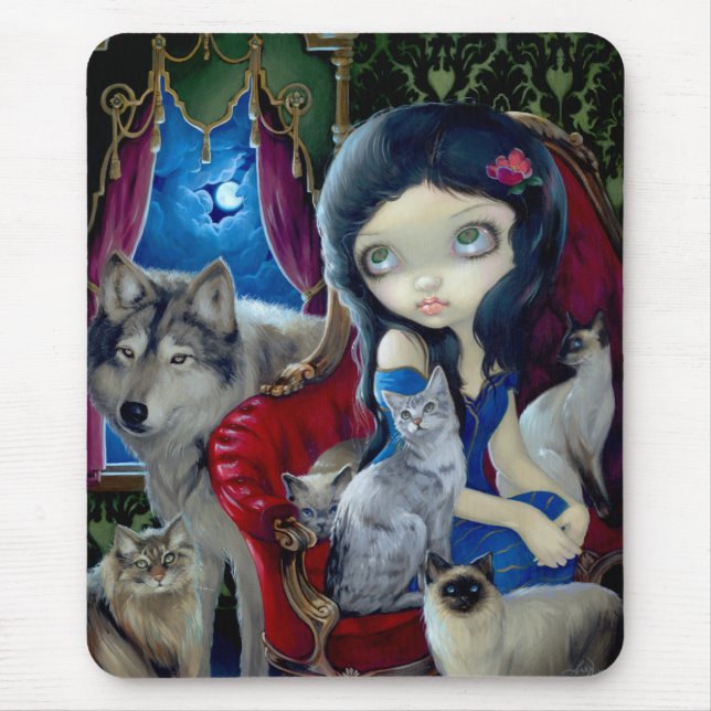 "Anruf der Nacht" Mousepad (Vorne)