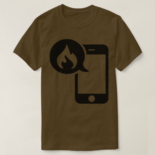 Anruf Feuer T-Shirt (Design vorne)