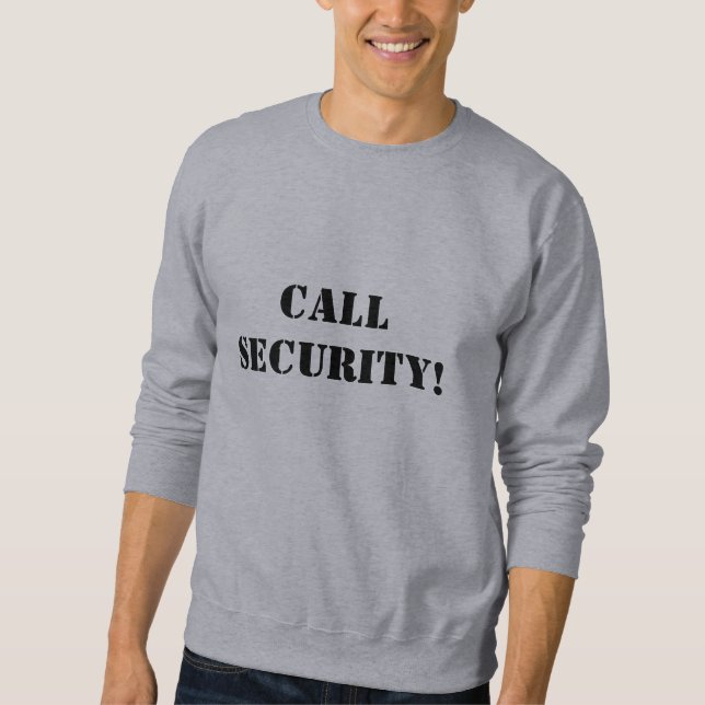 ANRUF-SICHERHEIT! SWEATSHIRT (Vorderseite)
