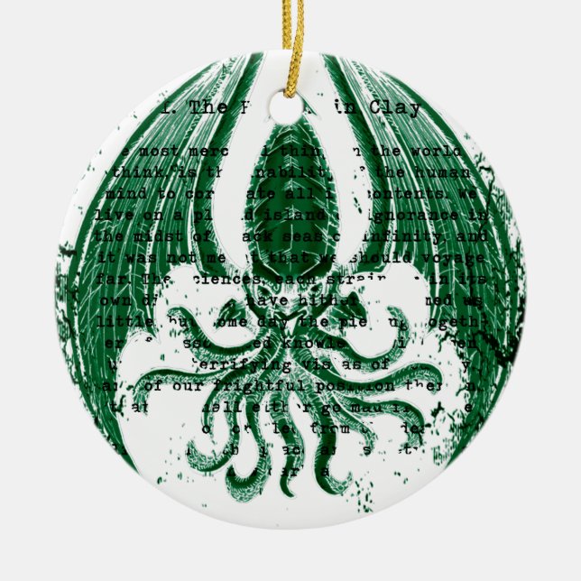 Anruf von Cthulhu Keramik Ornament (Vorne)