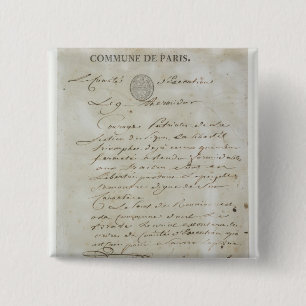 Anruf von Maximilien de Robespierre Button