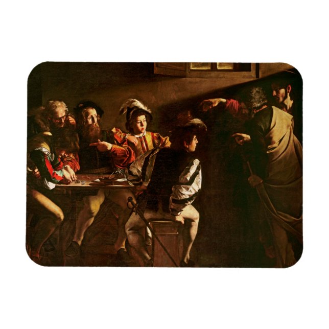 Anruf von St. Matthew, c.1598-1601 Magnet (Horizontal)