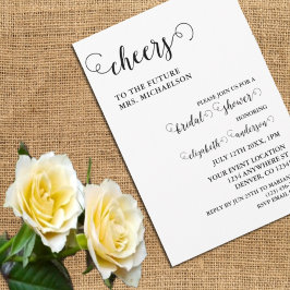 Anrufbriefe als Brautparty Einladung