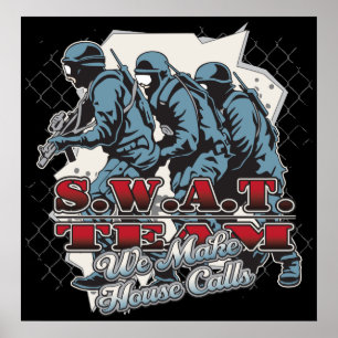 Anrufe des SWAT-Teams Poster