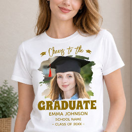 Anrufung der Graduate Custom Foto Family T-Shirt