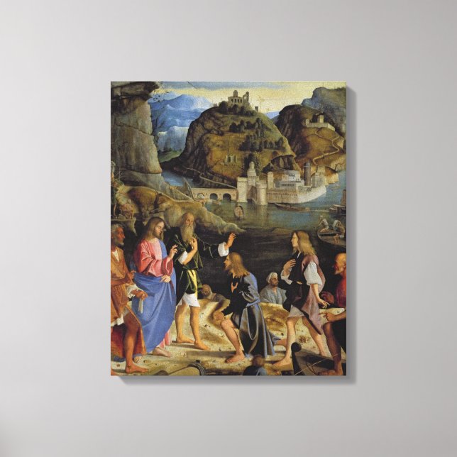 Anrufung der Seelen der Zebedee (Panel) Leinwanddruck (Vorderseite)