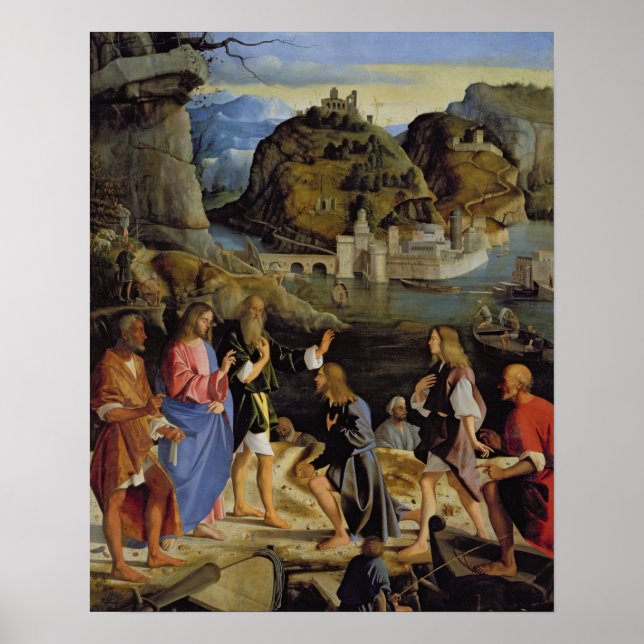 Anrufung der Seelen der Zebedee (Panel) Poster (Vorne)