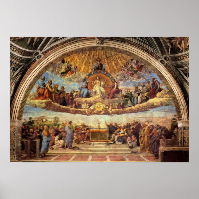 Anrufung des Eucharisten Poster (Vorne)