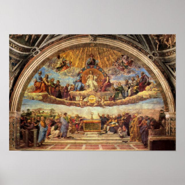 Anrufung des Eucharisten Poster (Vorne)