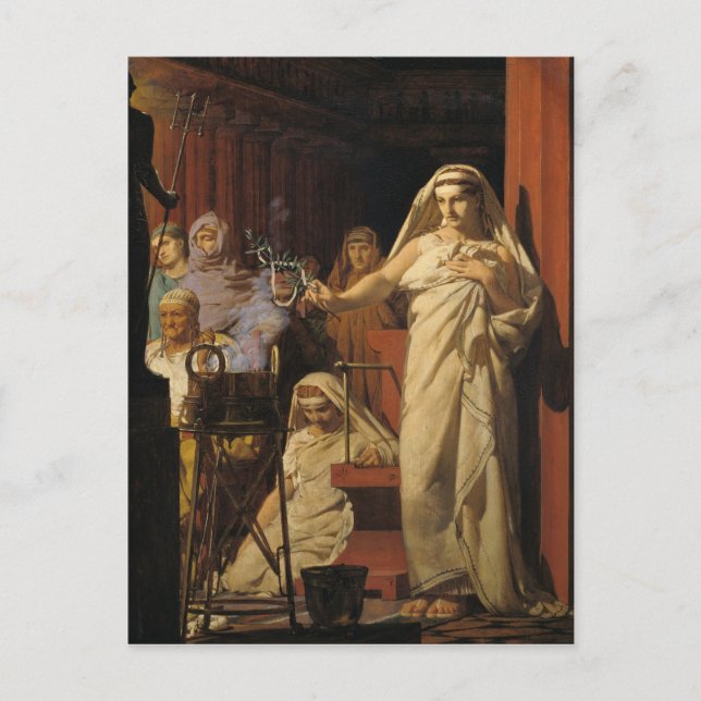 Anrufung des Neptun, 1866 Postkarte (Vorderseite)