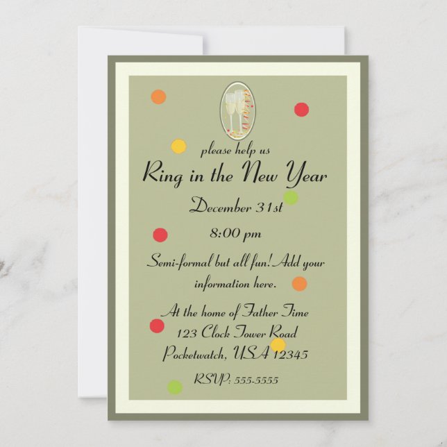 Anrufung Einladung (Rückseite)