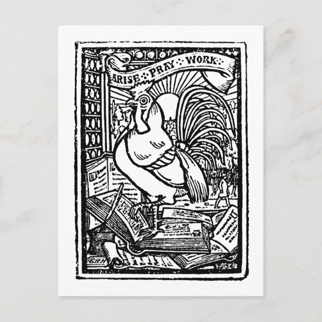 Ansammeln der Arbeit Postkarte (Vorderseite)