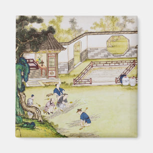 Ansammlung Bambus für Papier Magnet